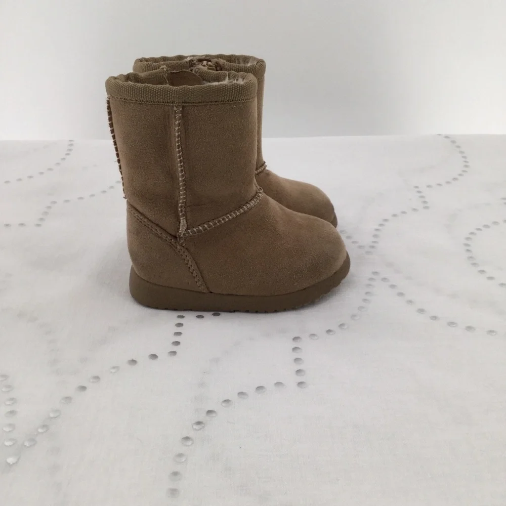 Toddler baby faux suede faux fur‎ Ugg like boots